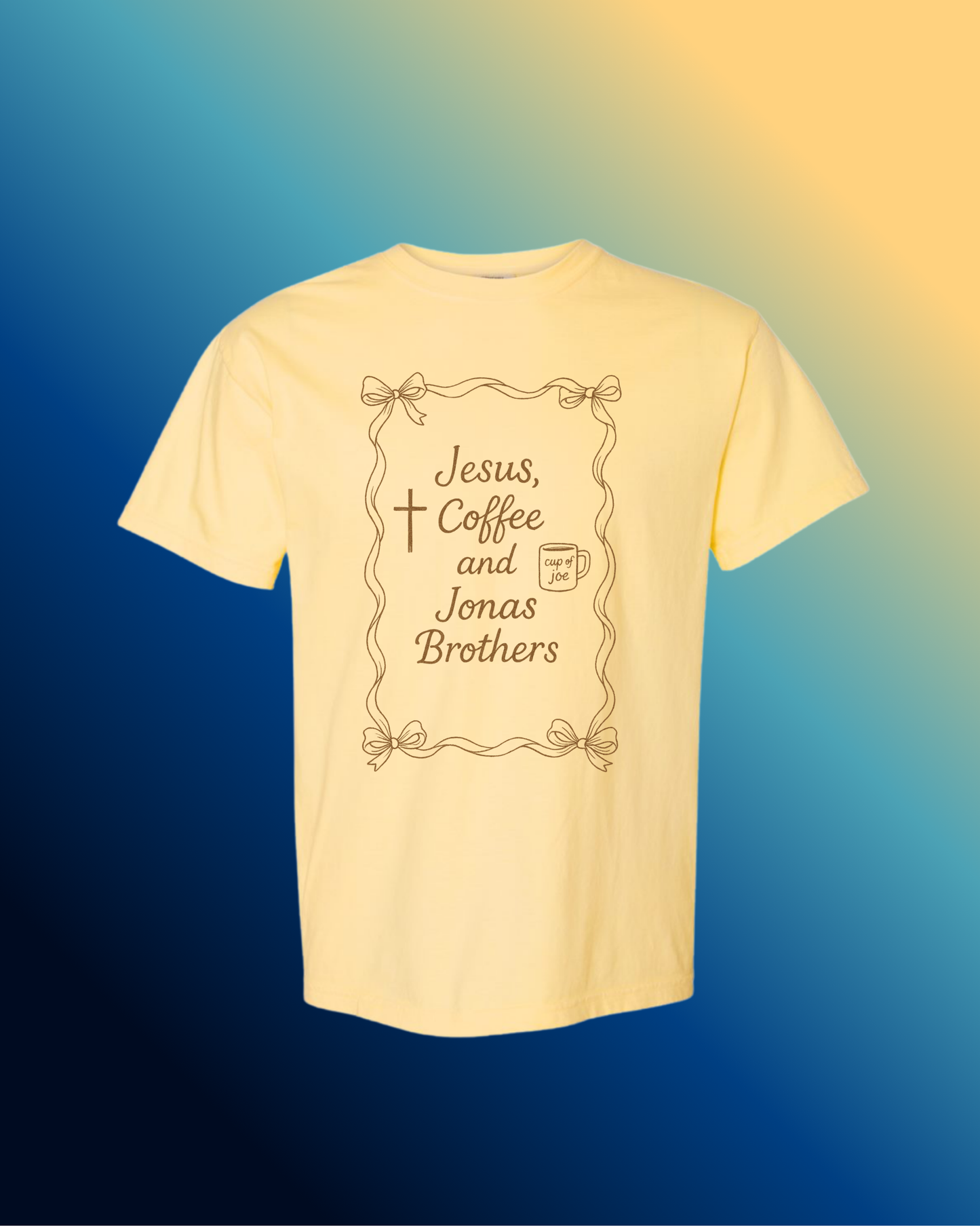 Jesus, Coffee & JoBros Tee