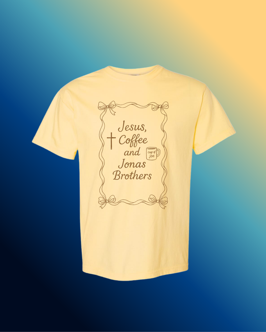 Jesus, Coffee & JoBros Tee