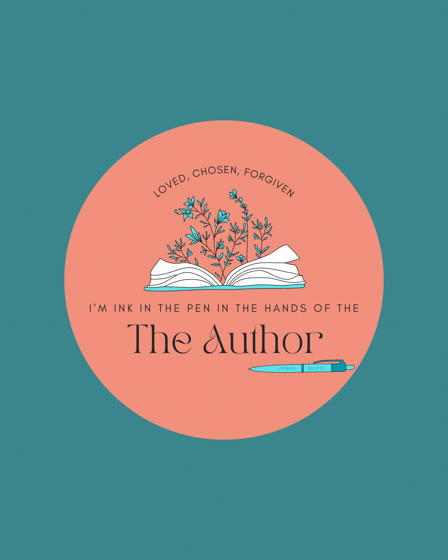 The Author Decal